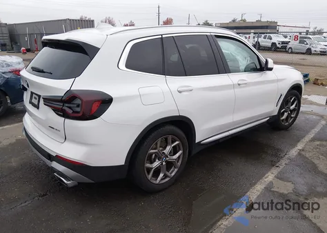 2024 BMW X3 xDrive30I from USA, damaged, VIN WBX57DP0XRN260536